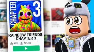 Rainbow Friends Bölüm 3 Oynadım! - Roblox