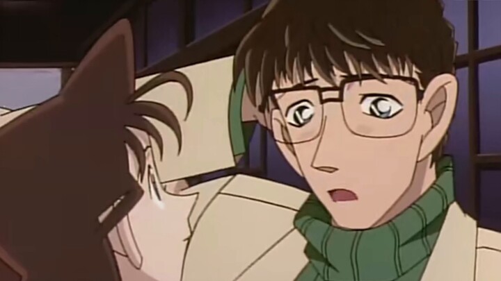 Detektif Conan #Saat Shinichi bertemu saingan cintanya, imajinasinya tidak sebesar biasanya, hahahah