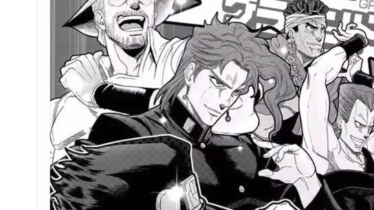 لماذا يقول الكثير من الناس أن هذا يشبه أسلوب الرسوم في مسلسل جوجو؟!