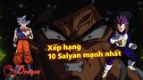 Top 10 Saiyan mạnh nhất trong thế giới Dragon Ball