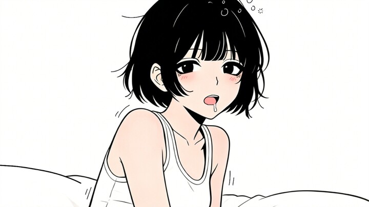 About my little sister wanting to snooze in the morning…