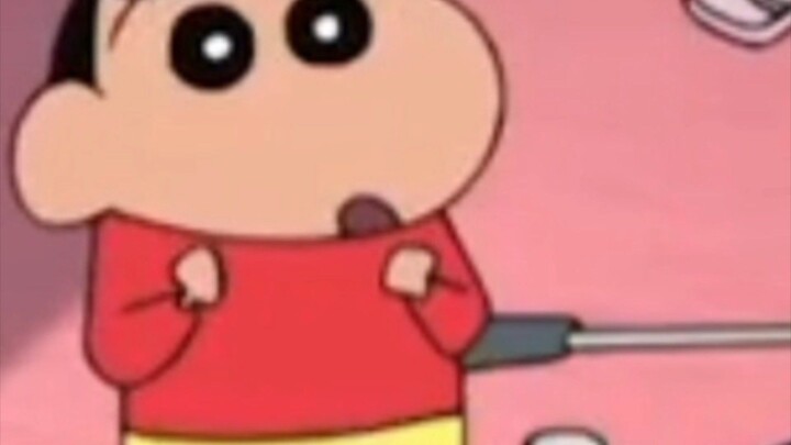 crayon Shinchan mencari informasi terkait