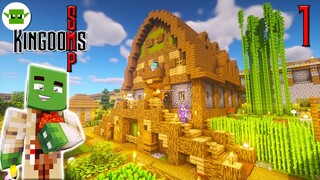 Minecraft SMP - Kingdoms E1 - Timelapse Kingdom Building