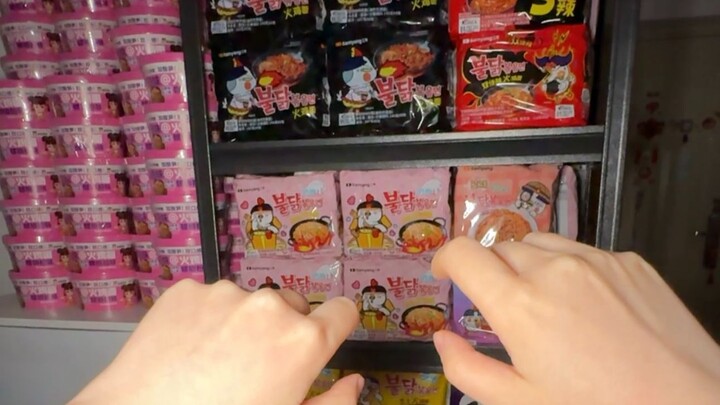 With the apocalypse upon us, what’s it like to have an entire wall of turkey-flavored instant noodle
