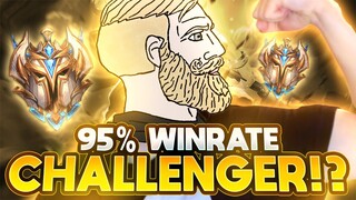 TF Blade | I'M GOING TO BE 95% WIN RATE CHALLENGER!?