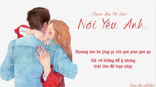 [Vietsub + Pinyin] Nói Yêu Anh - Choco Lưu Chí Giai