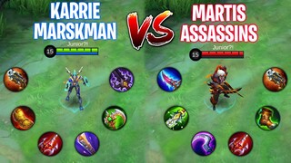 Karrie Full Speed Vs Martis Full Damage