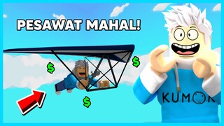AKU HABISKAN UANG Untuk Beli Pesawat Paling Mahal! - Glider Simulator (Roblox)