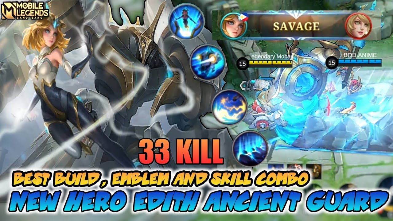 Edith Mobile Legends , Edith Gameplay Best Build And Skill Combo - Mobile  Legends Bang Bang - BiliBili