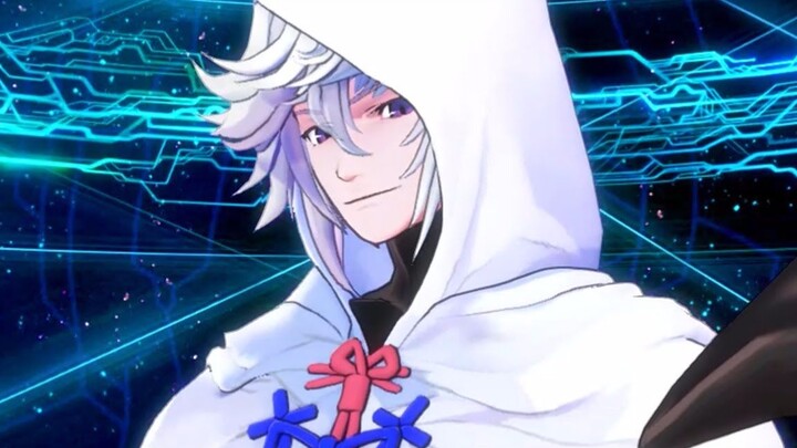 【FGO Arcade · 1080P】Merlin [Lingqi 1+2+3] Mode Pertarungan + Animasi Zōgi + Kartu Suara