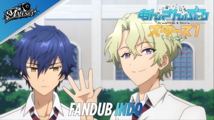 (fandub indo) Bertemunya Masa kecil tori dan yuzuru dengan hiori | Ensemble Stars | By Mafusei