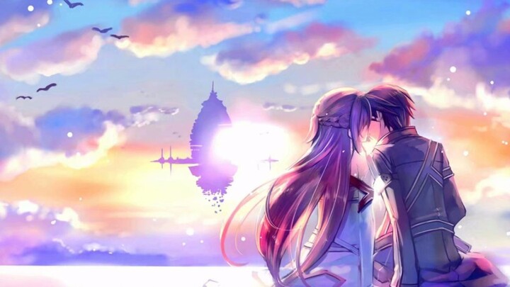 [โหนดอาร์ตออนไลน์·Single Dog Beware] ระบำดาบขาวดำ ชีวิตกับความตายขึ้นอยู่กับกันและกัน อาสึนะ: โลกนี้