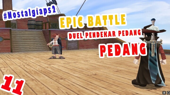 DUET MAUT pendekar pedang AKAGAMI SHANKS VS MIHAUK | one piece grand adventure indonesia