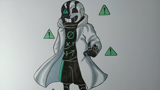 VIRUS Code 404 Sans How to draw Easy Cách vẽ sans Dễ Dàng
