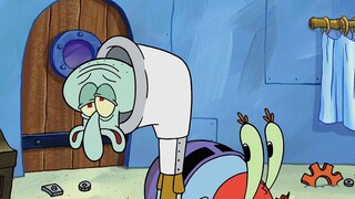 SpongeBob SquarePants passed away, and everyone in the Krusty Krab cried except for Old Zhang