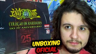 A MELHOR COLEÇÃO DA VIDA🔴YU-GI-OH ! RARIDADE 25 ANOS - UNBOXING OFICIAL🔴