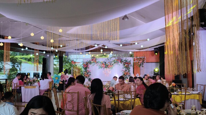 Wedding Reception Nilang Noah Ug Nikki Sa Seaside Resort