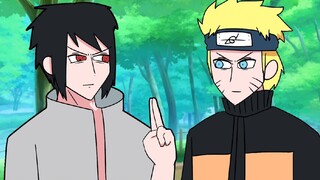 kompilasi naruto dan sasuke kena roasting