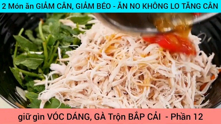 món ăn giảm cân giảm béo ăn no không lo tăng cân phần 12