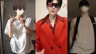 盘点爆火全网的185大帅哥“慢摇”一出场氛围感直接拉满，BGM一响，全网摇子上线，你最喜欢哪一个呢？＃舞蹈盘点二创