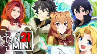 THE RISING OF THE SHIELD HERO STAFFEL 1 IN 21 MINUTEN