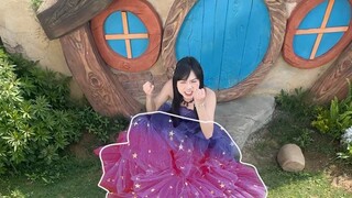 Tips foto pakai rok besar, pose foto lautan bintang, dan angle foto pakai rok besar