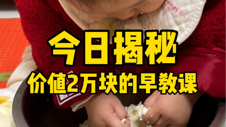 ประหยัดทันที 20,000 หยวน! อยู่บ้านก็ทำการศึกษาปฐมวัยได้ง่ายๆ! ยิ่งลูกเล่นยิ่งฉลาดขึ้น! ฝึกการเคลื่อน