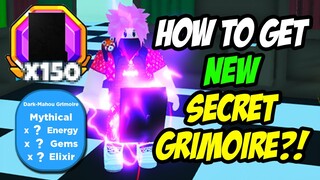 How To Get New Secret Grimoire in Anime Punching Simulator Update 15