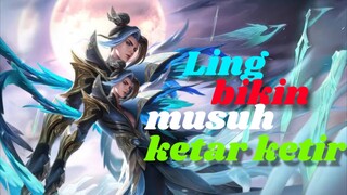 Game play Hero Ling Bikin musuh ketar ketir ketakutan 😭🤣