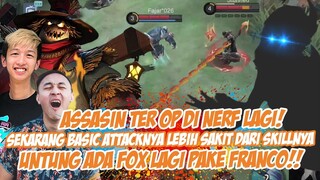 DI NERF MULU NI HERO SMPE HIT BIASA AJA LBIH SAKIT DARI SKILLNYA, UTG AD TITISAN FRANCO FOX!!