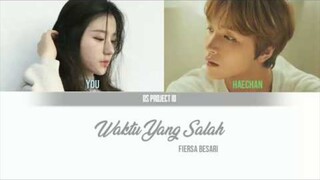 Cover | Haechan - Waktu yang Salah