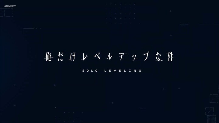 2024❓AKHIRNYA DI ADAPTASI ANIME❗SOLO LEVELING TRAILER