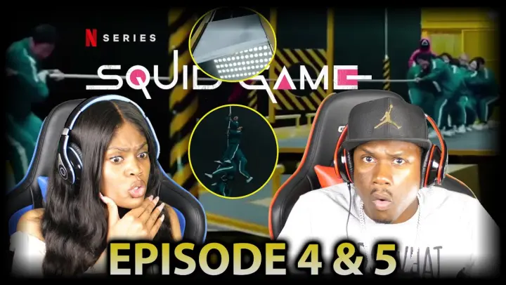 Squid Game Ep 4 & 5 REACTION