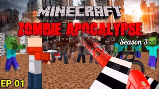 Minecraft Tapi Zombie Apocalypse Season 3 - Pulau Misterius Eps.01