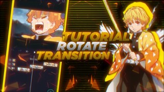 Tutorial Rotate Transition di Android (RAW) | Alight Motion Indonesia