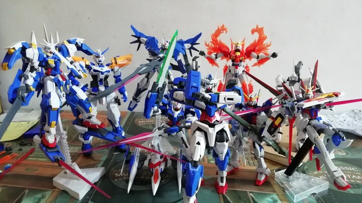 【Animasi stop-motion】Pertempuran Gundam tidak boleh dilewatkan