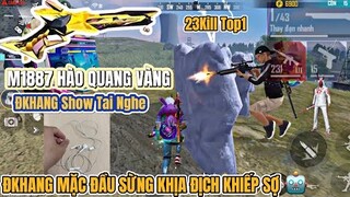 [Free Fire] M1887 HÀO QUANG VÀNG Bị Giảm Tốc Độ Thay Đạn Có Phế ? ĐKHANG Show Tai Nghe Đang Dùng !