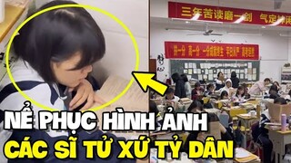 Nể phục hình ảnh học sinh XỨ TỶ DÂN chuẩn bị cho kỳ thi đại học | TIN GIẢI TRÍ