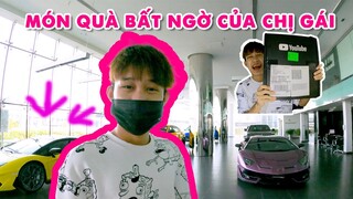 Cò Đập Hộp Nút Bạc Youtube và Nhận Món Quà Siêu Bất Ngờ Của Chị Gái | Thằng Cò