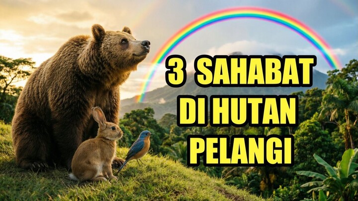 3 Sahabat di hutan pelangi