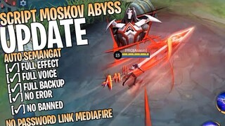 Script Skin Moskov Abyss Full Efeect No Password Patch Terbaru | Mobile Legends