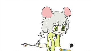 【เกมมือถือแมวและหนู】พระจันทร์น้ำแข็ง/ขนมปังไหม้ เขียนด้วยลายมือ