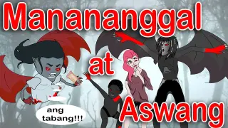 Aswang at Manananggal  (Funny Animation)  | Pinoy Animation