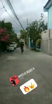 bike wheelie