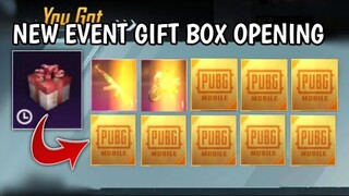 New Gift Box Event Opening 🔥 New Crate Opening PUBG Mobile Kr