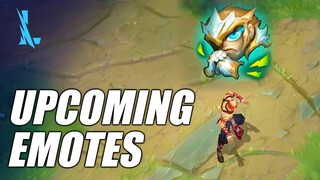 Wild Rift - God King Emotes and More Emotes!