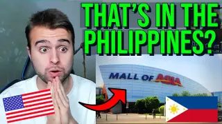 American Reacts to Filipino Shopping Malls | Mall of Asia in Manila, Philippines Reaction