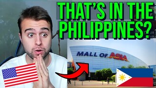 American Reacts to Filipino Shopping Malls | Mall of Asia in Manila, Philippines Reaction