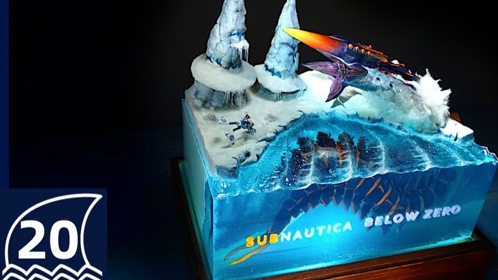 اصنع دودة جليدية | محاكاة أعماق البحار | نموذج راتينج | صناعة يدوية