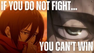 Learn Japanese with Anime - If You Do Not Fight, You Can't Win (Attack on Titan)